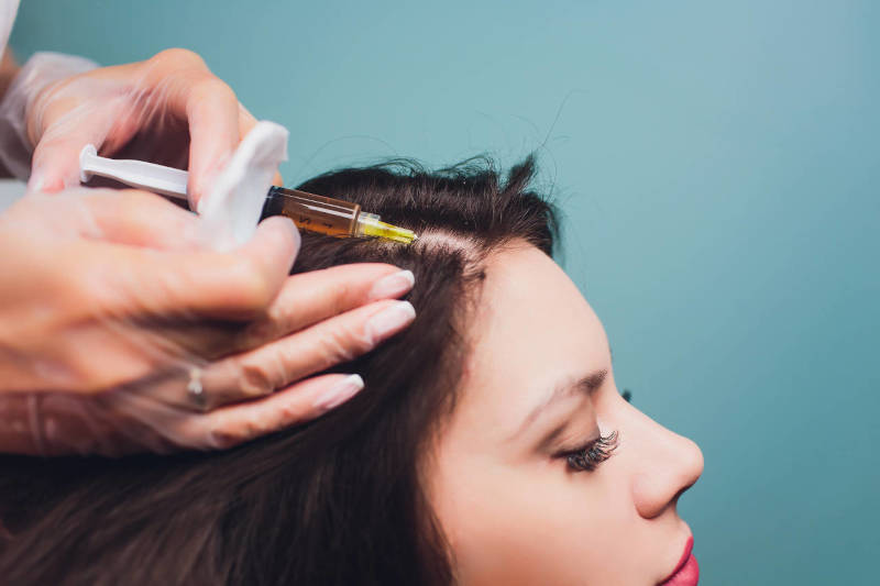 scalp injection